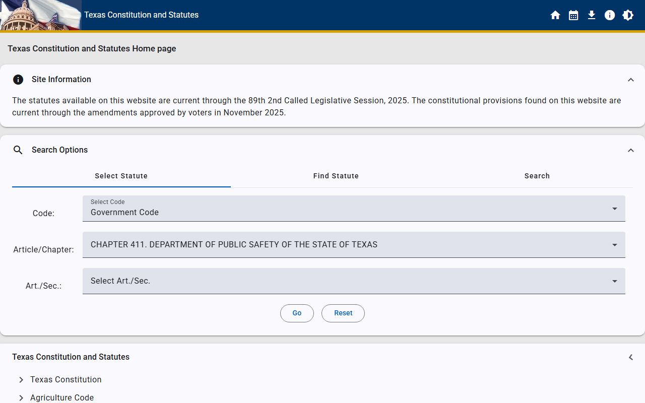 Montgomery County District Clerk records and the Texas statute on criminal history information