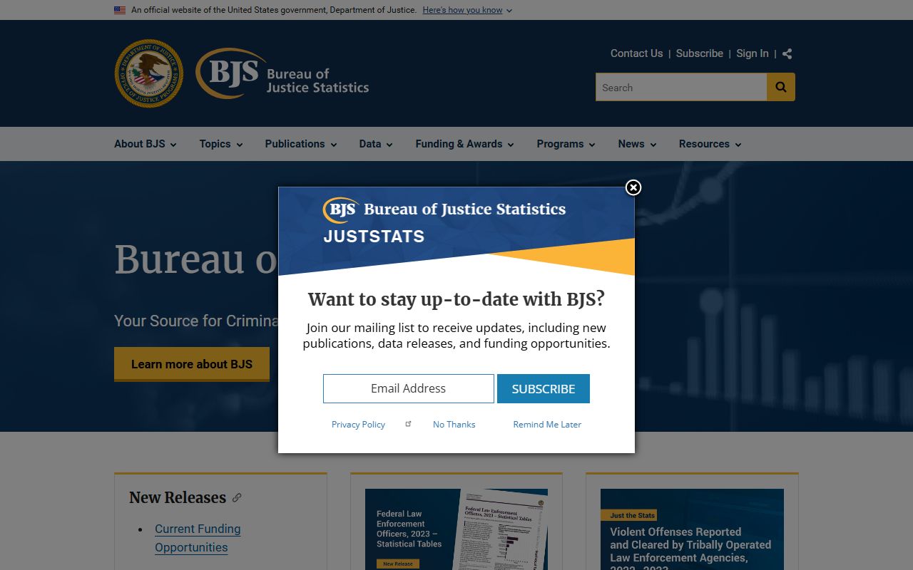 Montgomery County jail population national context from the Bureau of Justice Statistics