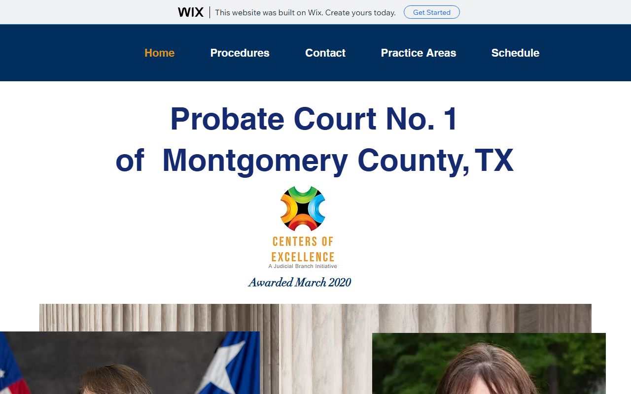Montgomery County probate records resources on the linked Probate Court No. 1 site